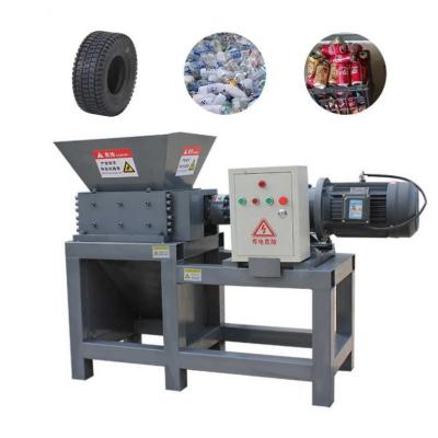 China Industrial Waste Plastic Shredder Machine Double Shaft Automatic Crusher Machine for sale