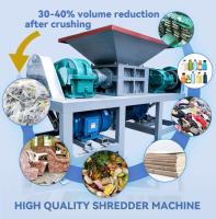 Quality 110-130kg/h Industrial Waste Paper Shredder Machine Portable Scrap Metal for sale
