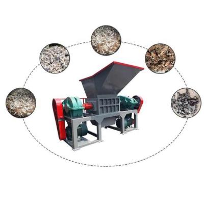 China Industrial Waste Plastic Shredder Machine Double Shaft For Wood Pallet for sale