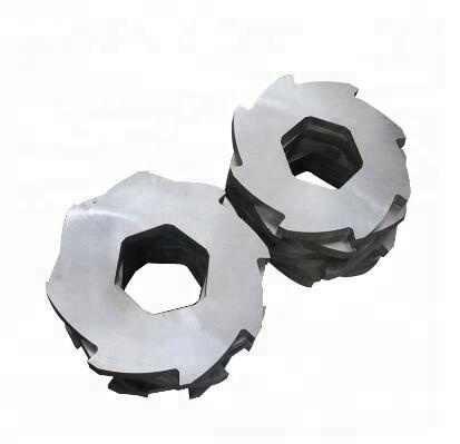 Quality Dual Axle Crusher Special Plastic Rubber Tyre Recycling Industrial Shredder Blades for sale