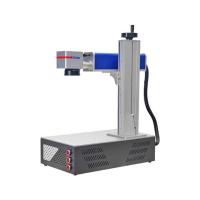 Quality 3D Dynamic Raycus Laser Marking Machine 20W 30W 50W Metal Fiber Laser Marker for sale