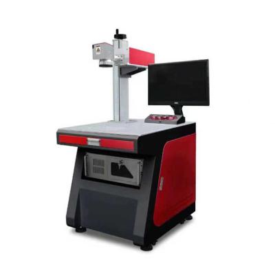 China Hoog nauwkeurige UV-lasermarkeringsmachine voor plastic metalen PVC 7000 mm/s Te koop