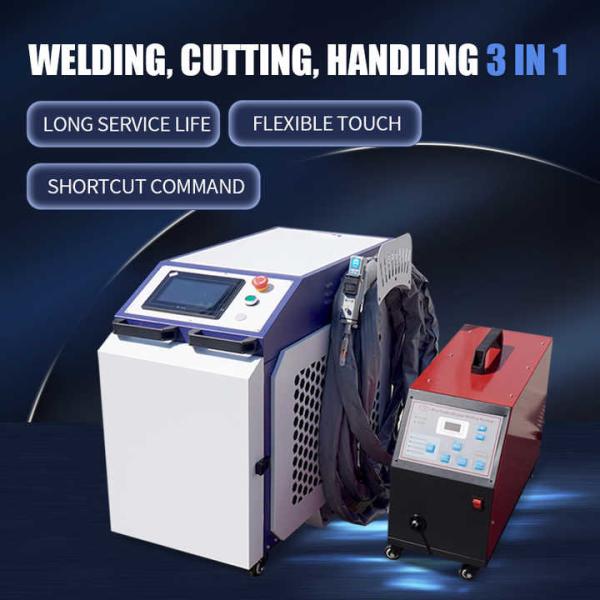Quality 1000w 1500w 2000w 3000w Laser Welding Cleaning Cutting Machine 3 In 1 for sale