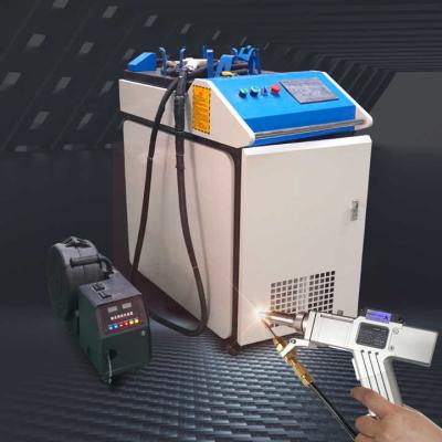 China 1000W 1500W 2000W Handheld Fiber Laser Welder For Metal Cleaning Welding for sale