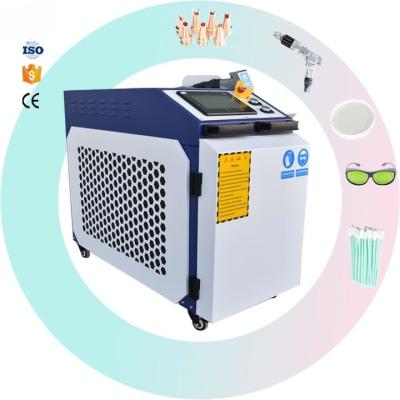 Китай Носимая лазерная очистная машина из металлических волокон CNC 100w 200w 1000w 2000w продается