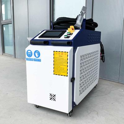 China Máquina de limpeza contínua a laser de fibra 1KW 1.5KW 2000 Watt Limpeza a laser de remoção de ferrugem à venda