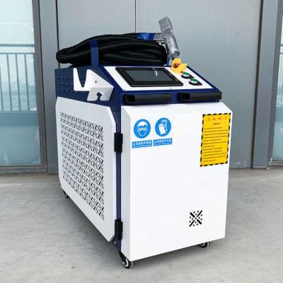 China 1000w 1500w 2000w Máquina de eliminación de óxido por láser de fibra para limpiar el metal oxidado en venta