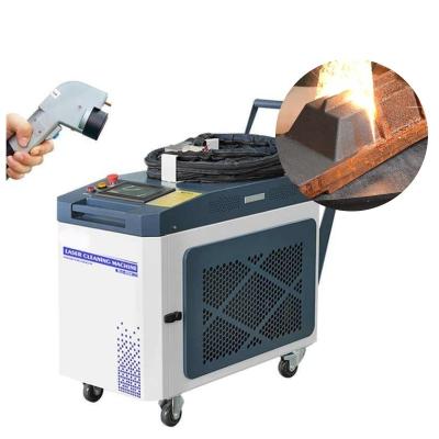 China Collimated Spot Diameter 4-6mm Laser Cleaning Machine With 1500W Output Power for sale