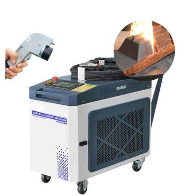 China Marble Applicable Handheld Laser Cleaning Machine For Metal / Coil for sale