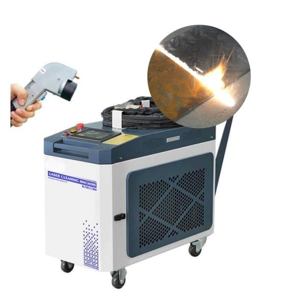 Quality Metal Laser Cleaning Machine With 1500W Output Power And 4-6mm Collimated Spot Diameter for sale