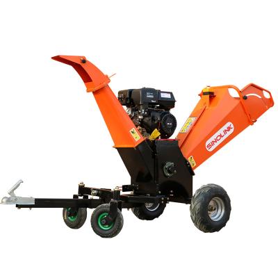 China Compact Wood Chipper Atv Electric Branch Shredder For Leaves And Branches for sale