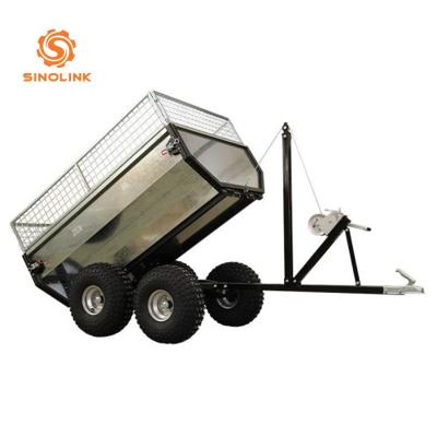 China 4x6 Atv Hay Bale Trailer Fencing Galvanized Sheet Fence Cargo for sale
