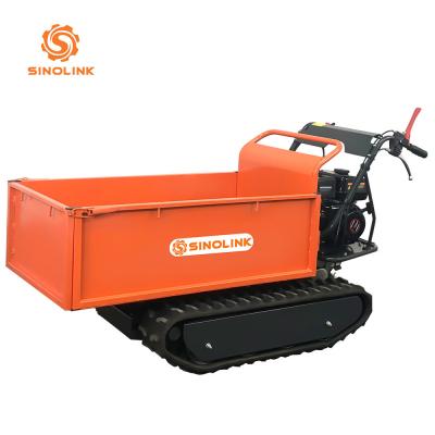 China Crawler Tracked Dumper Micro Tracked Dumper 300kgs Loading Capacity for sale