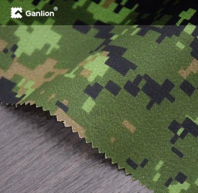 China Llano infrarrojo anti 1/1 de la tela del algodón del ejército del camuflaje de nylon de Digitaces en venta