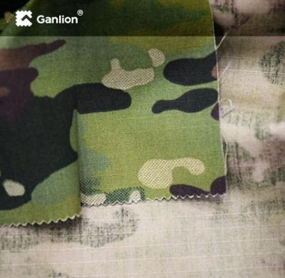 China Camouflage Cotton Nylon Ripstop Material Ripstop 2*2 for sale