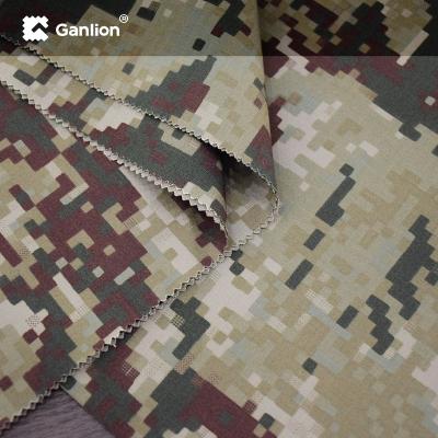 China Anti Thermal Imaging camouflage Uniform Nylon Cotton Fabric Water Reppellent for sale