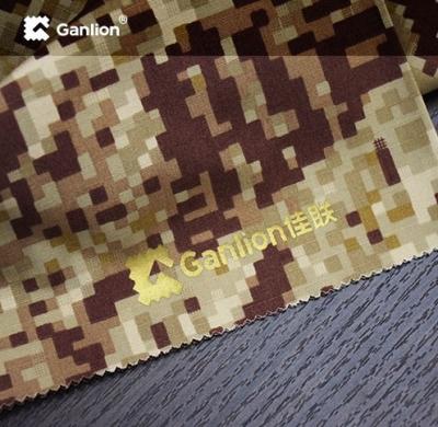 China High Strength Cotton Nylon Blend Fabric Ripstop 2*2 camouflage Cloth Material for sale