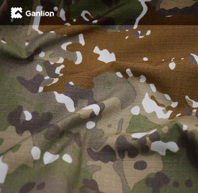 China Ripstop 2*2  Camouflage Nylon Cotton Fabric Anti Infrared for sale