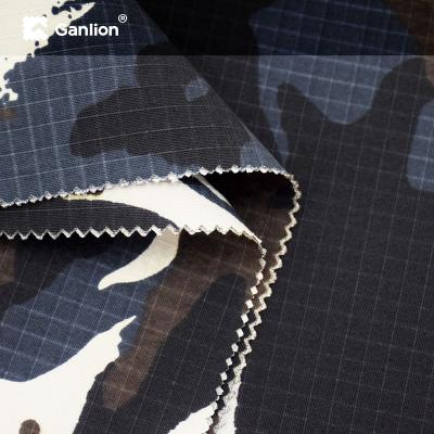 China Ripstop 3*3  Jungle camouflage Uniform Fabric Anti UV for sale