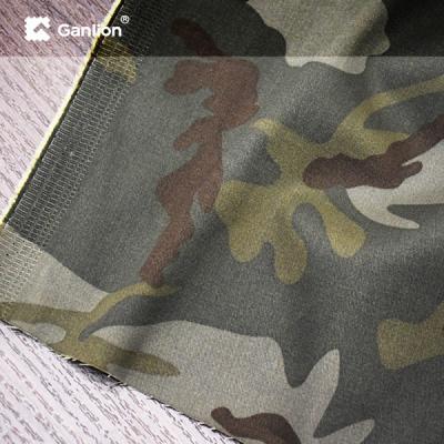China Tela de estiramento da camuflagem da sarja da forma da selva do Spandex do algodão para o uniforme militar à venda
