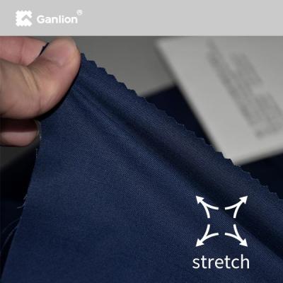 Китай Простирание волокна AST Banboom хлопка повторно использовало одежду полиэстера волокна повторно использованную тканью продается