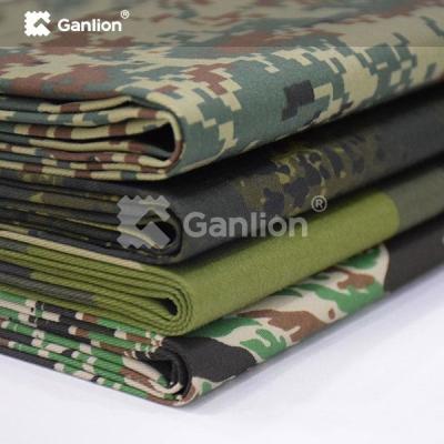 China Viscose Aramid N66 Vinylon Desert Camo Anti Infrared Fabric Antistatic for sale