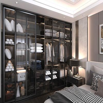 China High End Modern Durable Bedroom Furniture Clothes Combination Cupboards Border Wardrobes for sale