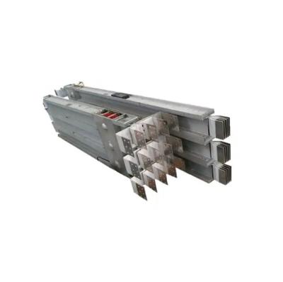 China Industrial Low Voltage Busway 3 Phase 4 Wire Rectangular Shape for sale