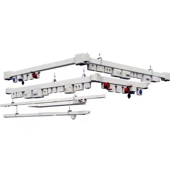 Quality 100W-500W Lighting Bus Duct Surface Mounted IP54 Busbar Lighting System for sale