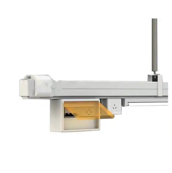 Quality 100W-500W Lighting Bus Duct Surface Mounted IP54 Busbar Lighting System for sale