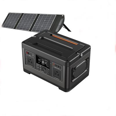 China 500W Portable Lithium Battery Pack Outdoor Solar Photovoltaic Power Station for sale