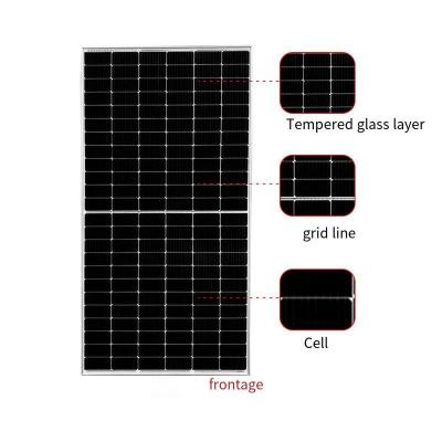 China 400W-540W Monokristallijn zonnepanelen, huishoudelijke fotovoltaïsche zonnepanelen Te koop