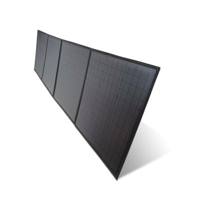 China Pacote de painéis solares dobráveis portáteis de 18V 160W Painel solar monocristalino para acampamento ao ar livre à venda