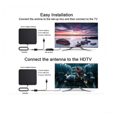 China High gain indoor digital portable cable cctv wireless homemade amplifier circuit pcb air signal booster hdtv antenna for sale