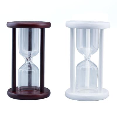 Chine L'horloge en bois de sable du sablier 2 de minuterie minute de sable a adapté aux besoins du client à vendre