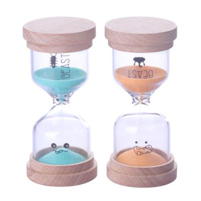 China Gift Small Hourglass Mini Decorative 1 3 5 8 10 15 30 Minute Hourglass Sand Timer for sale
