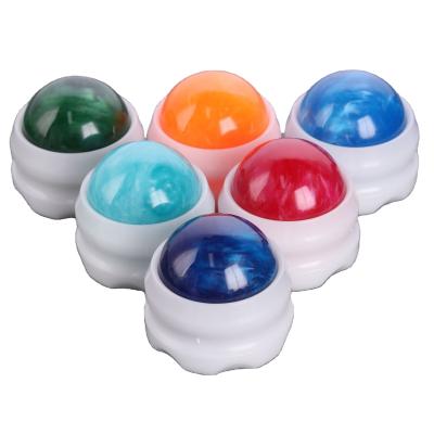 China Resin Self Massage Ball Roller , Dia 54mm Marble Massage Ball for sale
