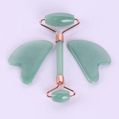 China Jade Face Massager Roller Green Gray Blue Pink Purpl White Color for sale