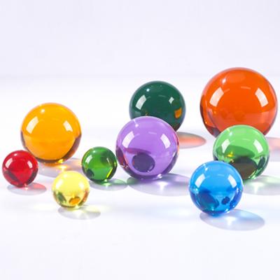 China Custom large acrylic sphere transparent acrylic resin  Contact Juggling balls for sale
