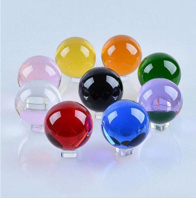 China Home decorating Colorful resin UV ball toys ball Corporate gifts Business gifts acrylic resin magic ball for sale