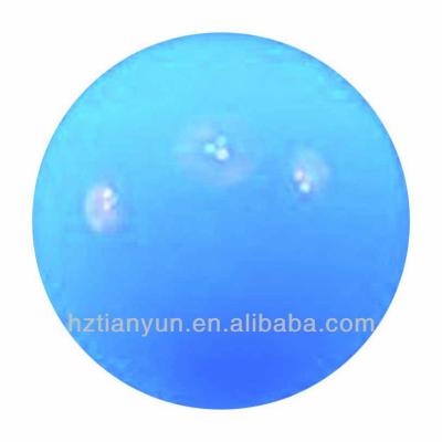 中国 昇進のおもちゃのための青いプラスチック樹脂の球50-110mmのサイズのロゴの印刷物 販売のため