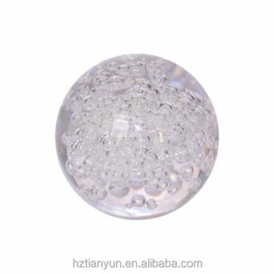 China Bola plástica de acrílico clara de la burbuja, resina Crystal Ball de 75m m en venta