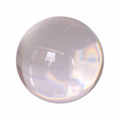 China Customized Resin Ball Transparent Acrylic Sphere  SGS Approved for sale