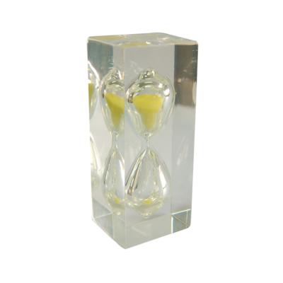 China Resin Acrylic Hourglass 1 Minute - 10 Min Sand Timer Hourglass for sale