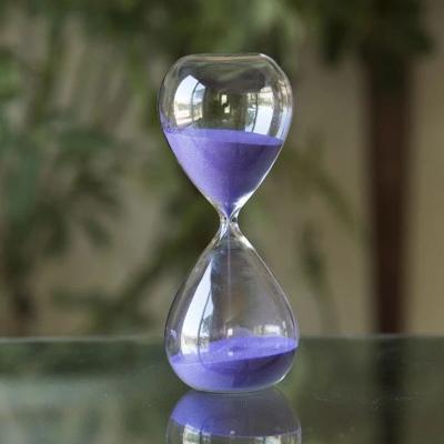 China Flat Sand Timer 5 Minute 10 Minute 30 Minute Color Customized for sale