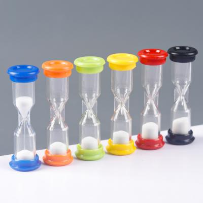 China Waterproof Plastic Hourglass 30 seconds 50 seconds 60 Second Sand Timer for sale