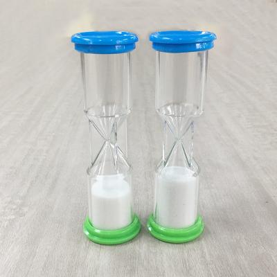 China One Minute Five Minute Hourglass Sand Timer Plastic Modern Style for sale