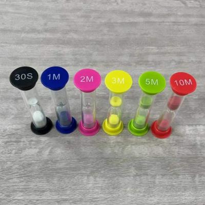 China Home Decoration Game Sand Timer 30 Second-10 Minutes Hourglass for sale