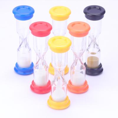 China Colorful Sand Timer 30 Second 1 Minute Sand Clock Hourglass for sale