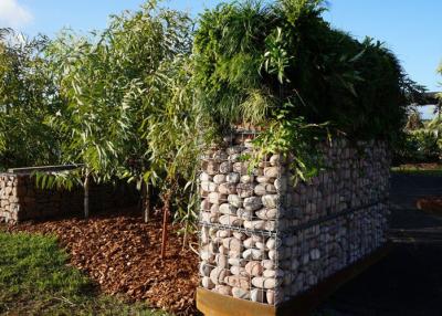 China Light Weight Galfan Gabion Baskets 3 * 1 * 1 Meter Easy To Transport for sale